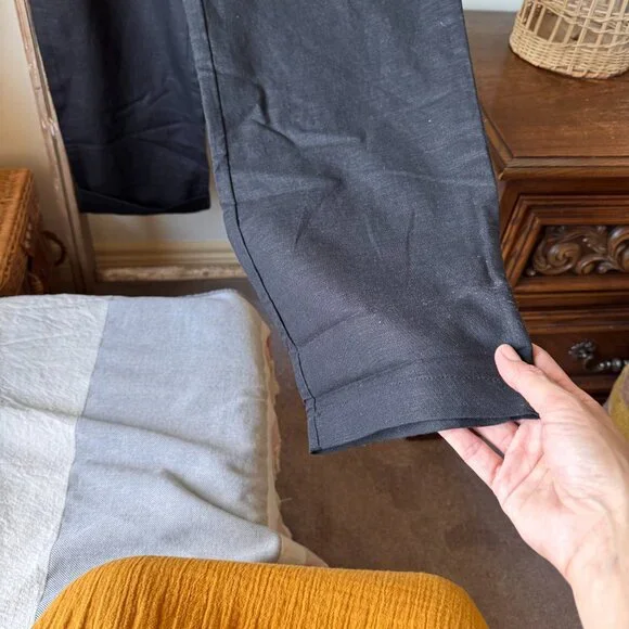 Gap High-rise Linen Blend Pants - Picture 4 of 9